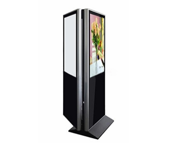Dual Screen Stand Alone LCD Digital Signage Video Display