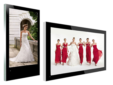 19inch to 65inch iphone design digital signage with Flat panel design, slim and elegan