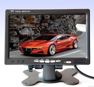 7inch LCD Car monitor with 2AV input