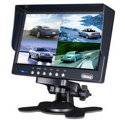 7inch LCD Car monitor with 4AV input