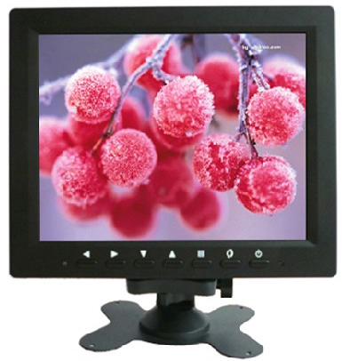 8inch LCD CCTV monitor with BNC AV VGA