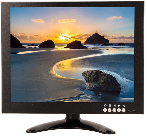 10.1inch Industrial LCD CCTV monitor with  VGA BNC HDMI AV