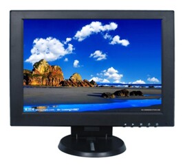 12.1inch LCD CCTV monitor with HDMI/VGA/AV/BNC/USB