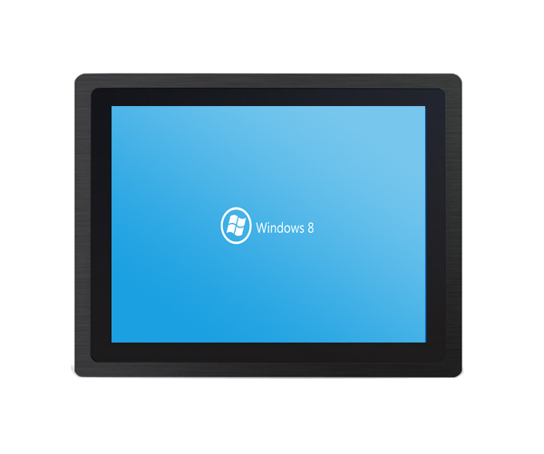 17inch industrial touch monitor with IP65 front panel and Slim and thin design