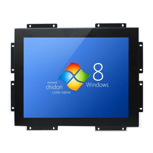 17inch open frame monitor with VGA+DVI+HDMI interface