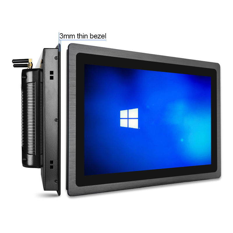 Widescreen 23.8inch Industrial touch screen panel pc