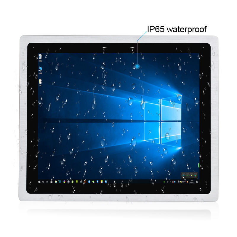 19inch industrial touchscreen panel pc with 3mm ultra -thin front frame