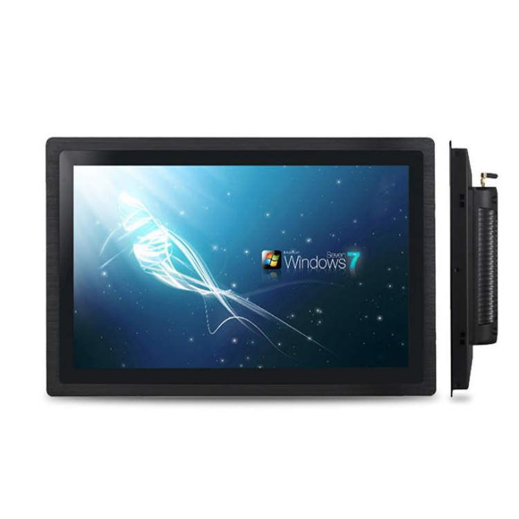 17.3inch industrial touchscreen panel  pc with 3mm ultra -thin front frame