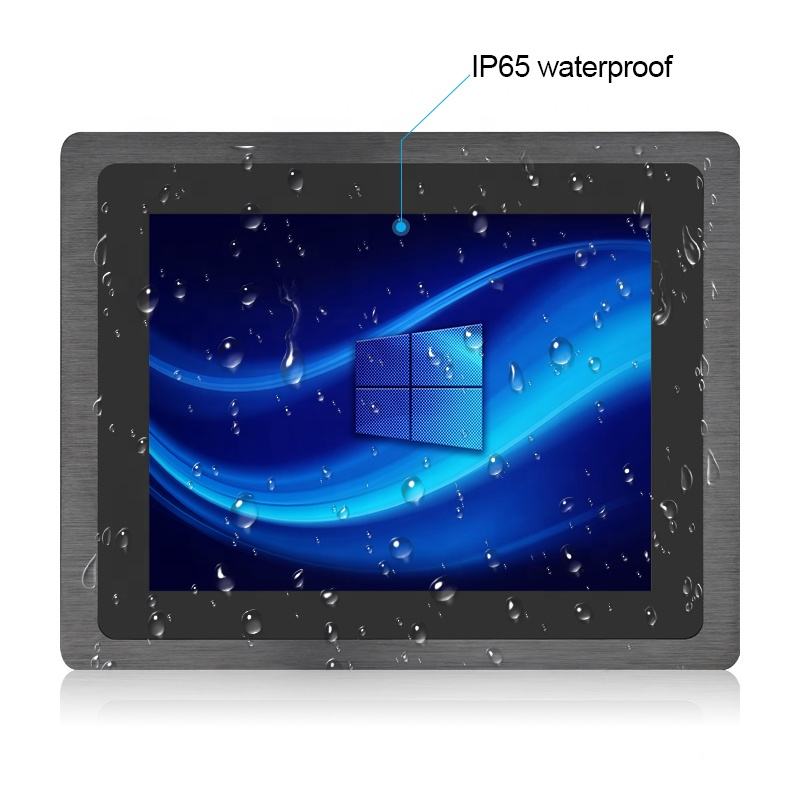 12inch industrial touchscreen panel  pc with 3mm ultra -thin front frame