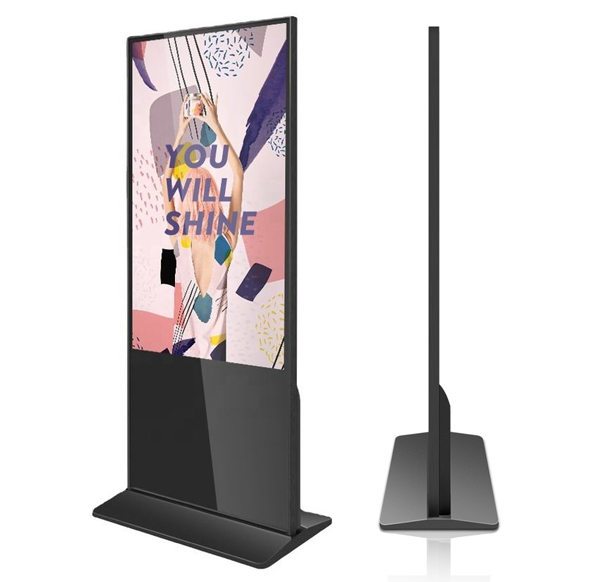 32inch to 65inch free standing digital signage