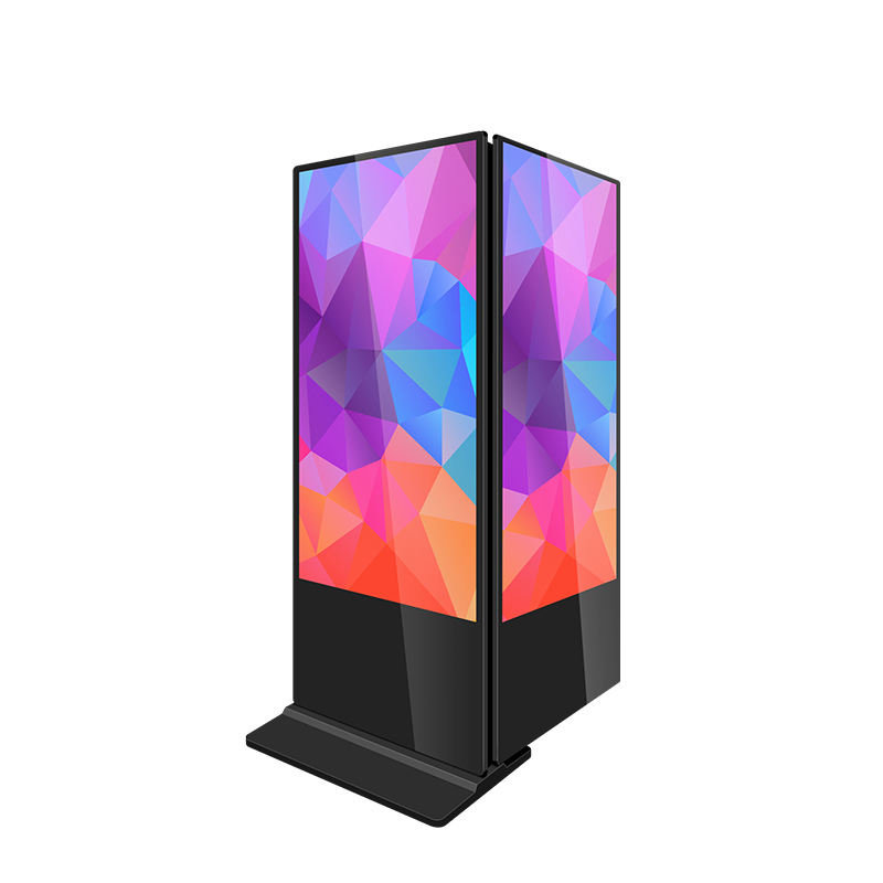 Double Sided Floor standing LCD Digital Signage Display