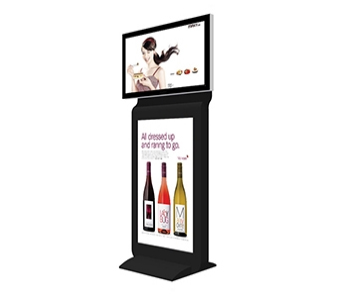 43inch to 65inch Dual screen stand alone digital signage